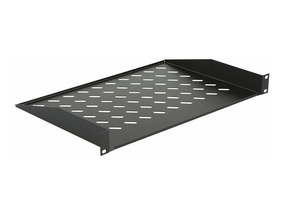 Lanview by Logon - Rack-Einlegeboden - Schrankmontage - Schwarz - 1U - 48.3 cm (19")