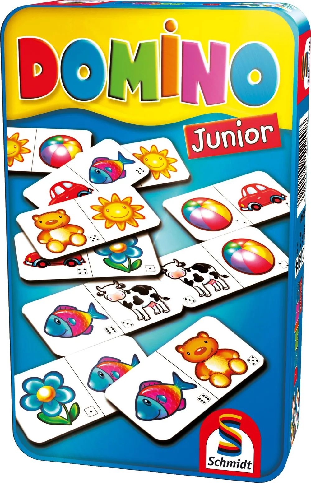 Schmidt Spiele GmbH Domino Junior BMM Metalldose