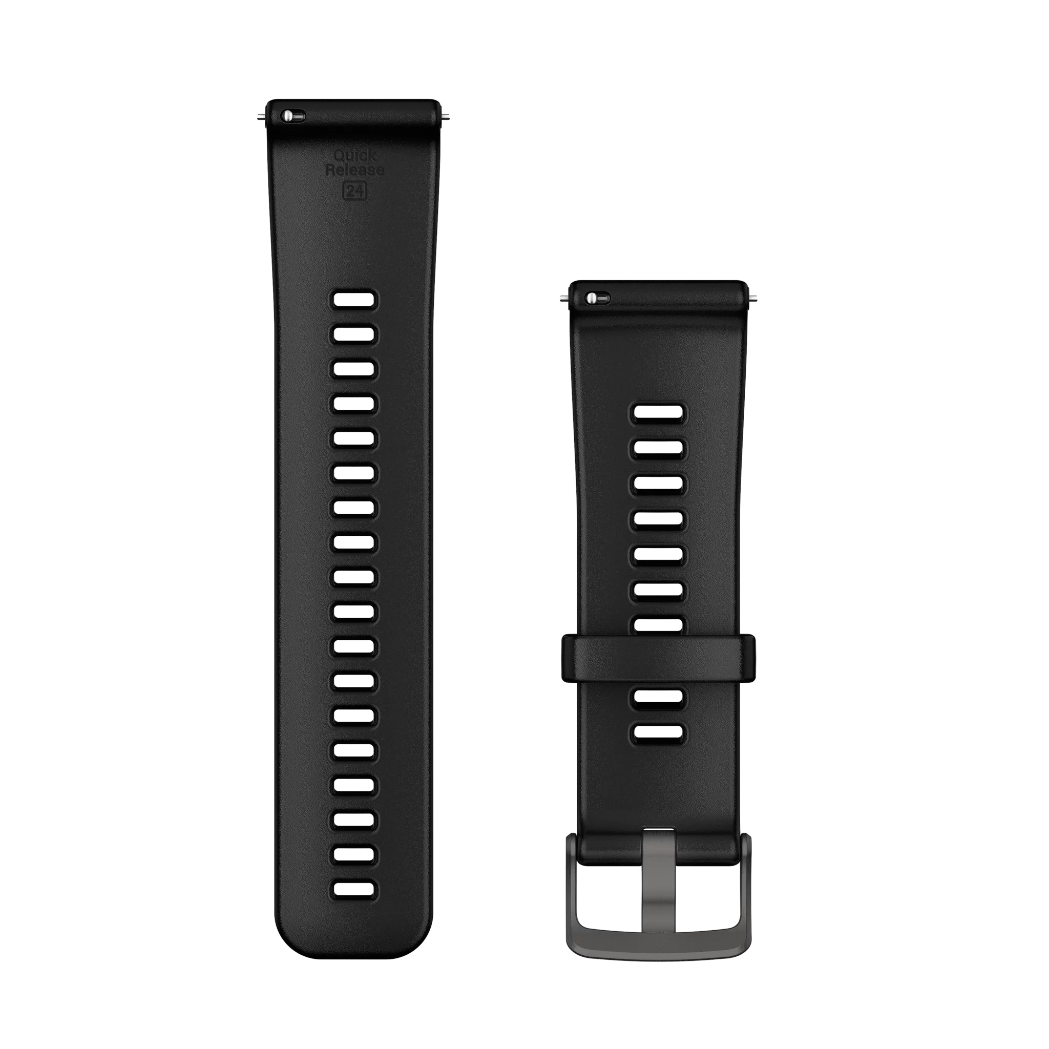 Garmin Schnellwechsel-Armband 24mm, Silikon Schwarz 