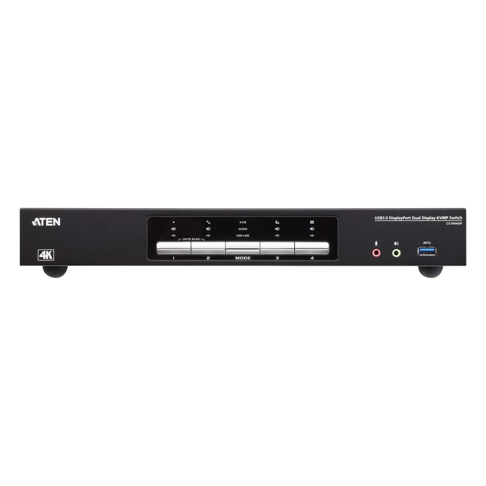 ATEN CS1944DPA - KVM-/Audio-/USB-Switch - 4 x