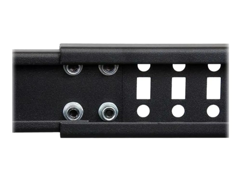 StarTech.com 12HE 4 Pfosten Open Frame Server Rack tiefenverstellbar mit Rollen / Nivellierfüße und Kabelverwaltung - Dell PowerEdge HP ProLiant ThinkServer (4POSTRACK12U)